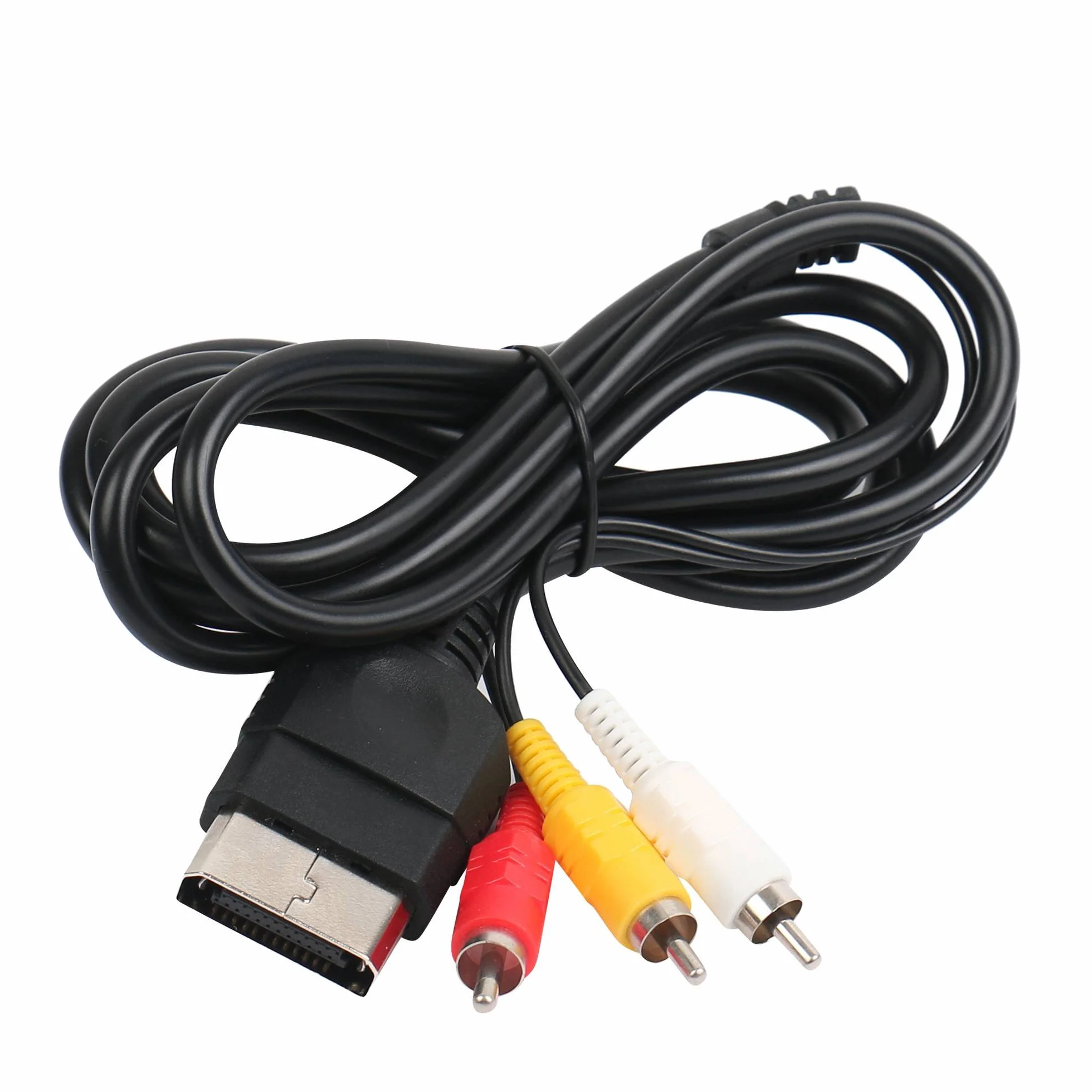 AMATHINGS Composite kabel AV do oryginalnego Xbox (Classic 2002) – 1,8 m kabel przyłączeniowy RCA cinch TV (żółty/biały/czerwony) – gra w stylu retro bez zakłóceń obrazu – dokładnie dopasowany do