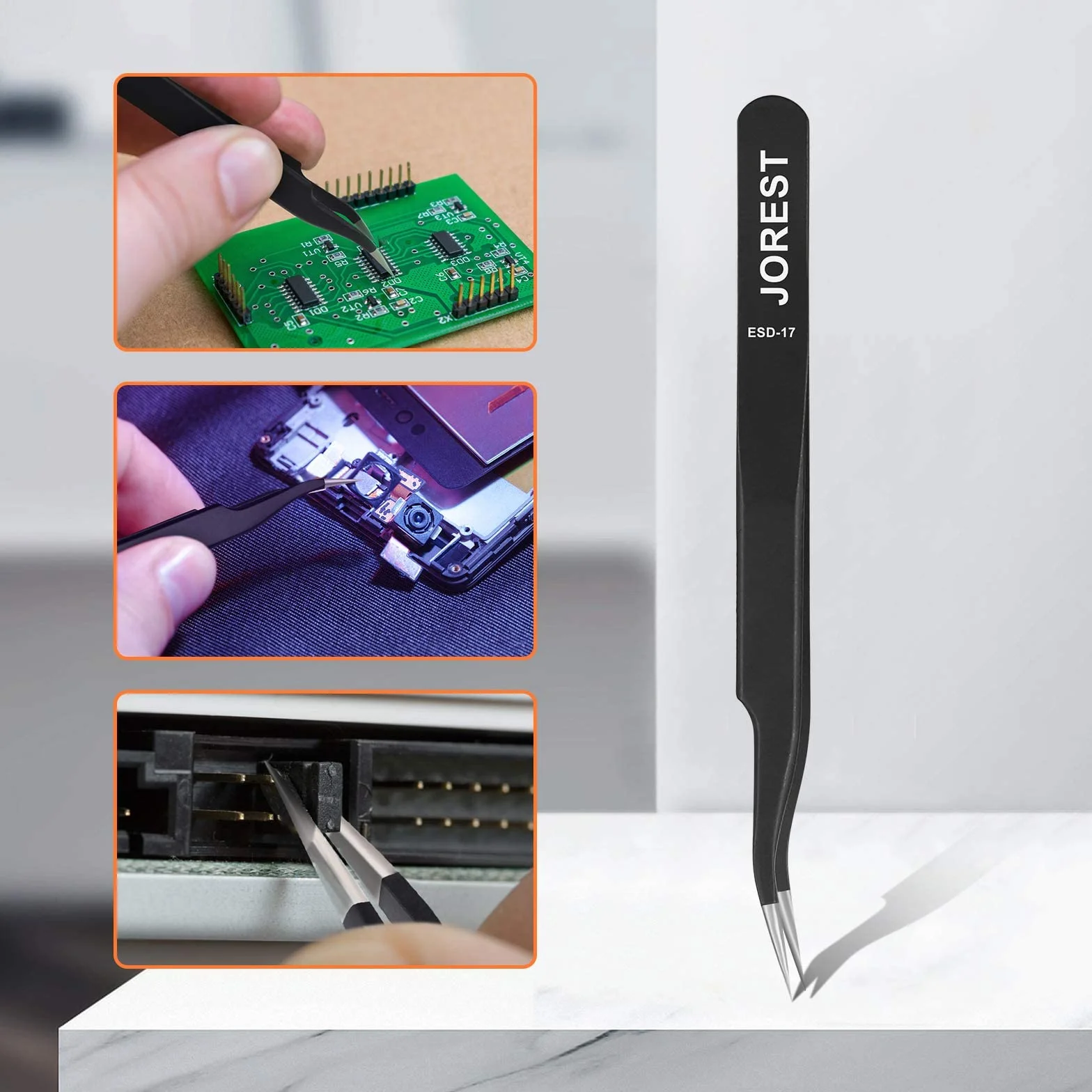 JOREST Zestaw narzędzi do czyszczenia konsoli PS4, PS3, PS5, Xbox One/360, PH0, T6, T8, T10, Torx, śrubokręt zabezpieczający do kontrolera i konsoli, pęseta z łopatkami