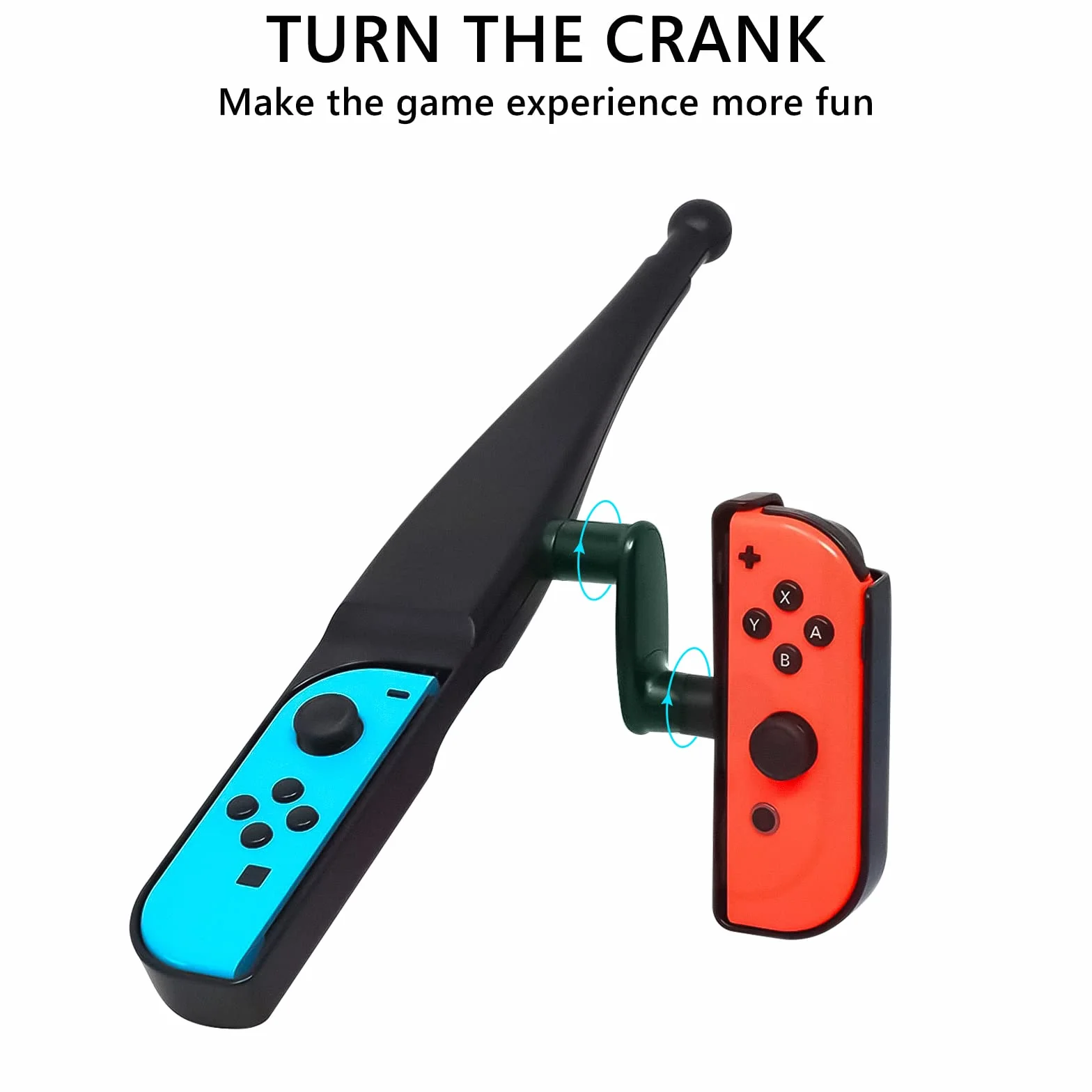 Geekria Wędka kompatybilna z kontrolerem Nintendo Switch, akcesoria do zestawu gier wędkarskich na Switch/OLED, działa z Bass Pro Shops: The Strike – Championship Edition, Legendary Fishing