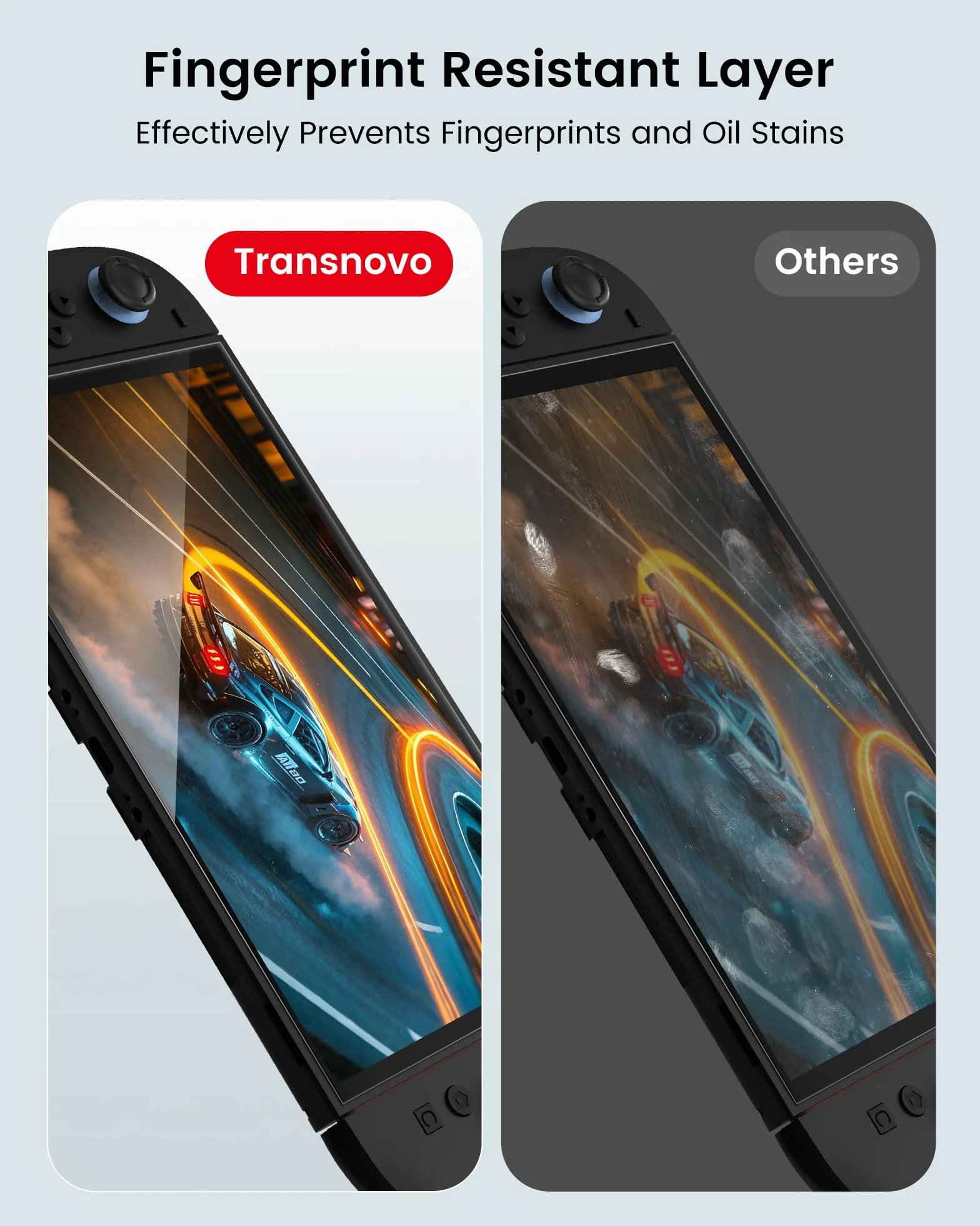 TRANSNOVO Zestaw 2 Szkieł Hartowanych 9H Kompatybilny z Nintendo Switch 2, Ochrona Ekranu HD, Odporna na Zarysowania, Bez Pęcherzyków, Wysoka Przezroczystość