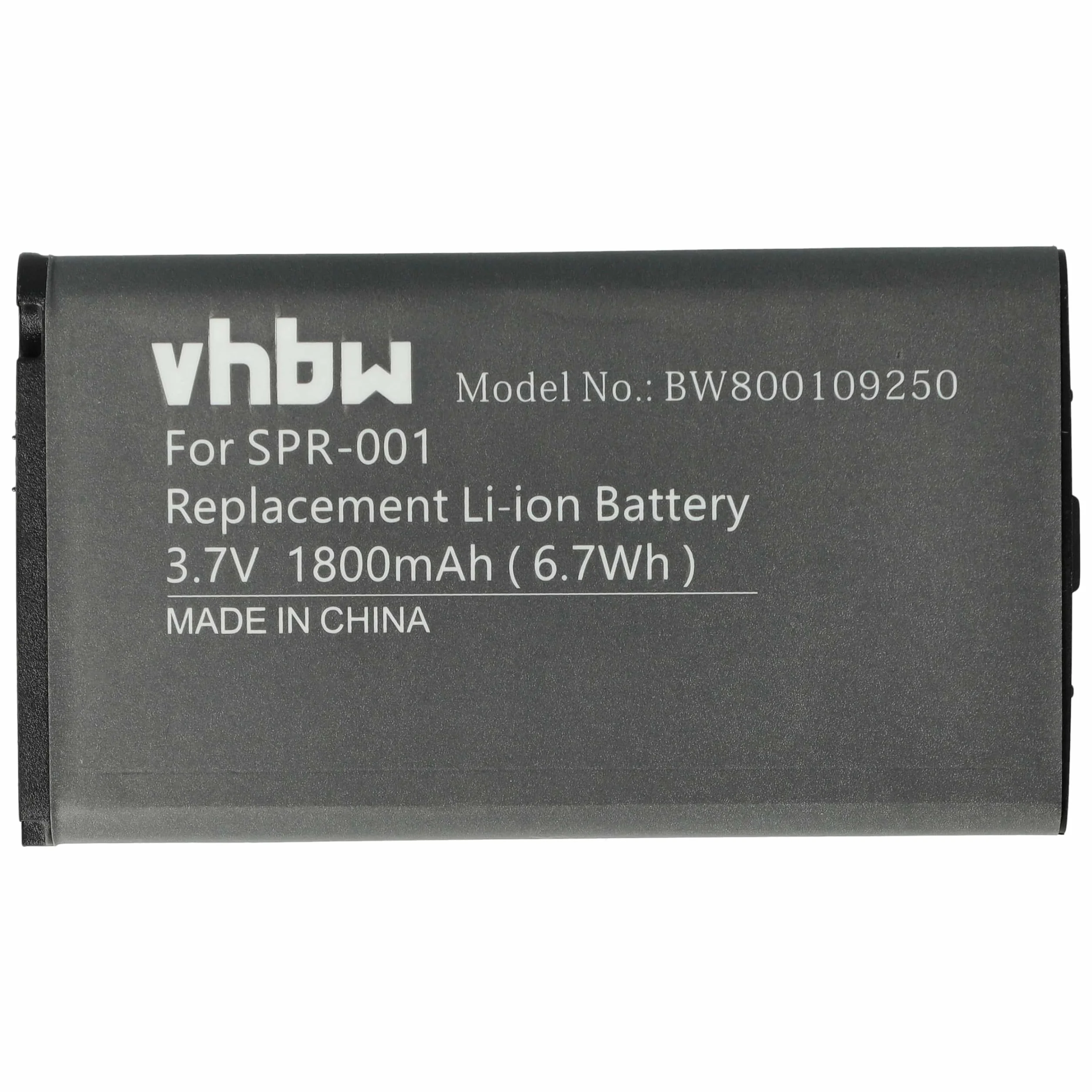 vhbw Bateria kompatybilna z Nintendo 3DS LL, 3DS XL, DS XL 2015, New 3DS XL zamiennik do Nintendo SPR-001, SPR-003, SPR-A-BPAA-CO konsoli do gier (1800 mAh, 3,7 V, litowo-jonowa)