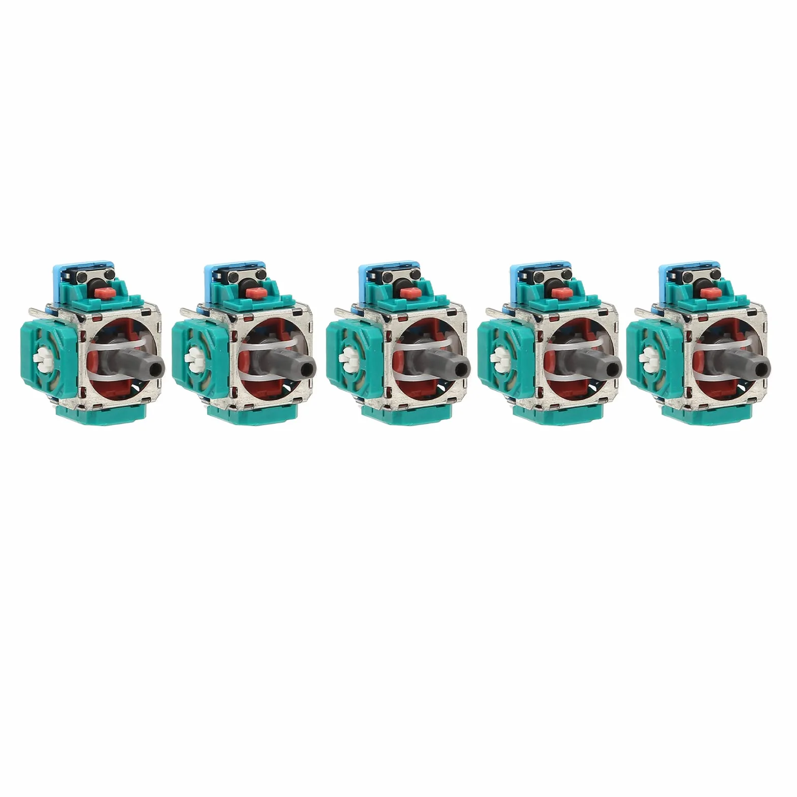 5 Szt. Joystick 3D na PS5, Profesjonalna Wymiana Kontrolera do Gier 3D Joystick Analog Stick Moduł na Kontroler do Gier PS5