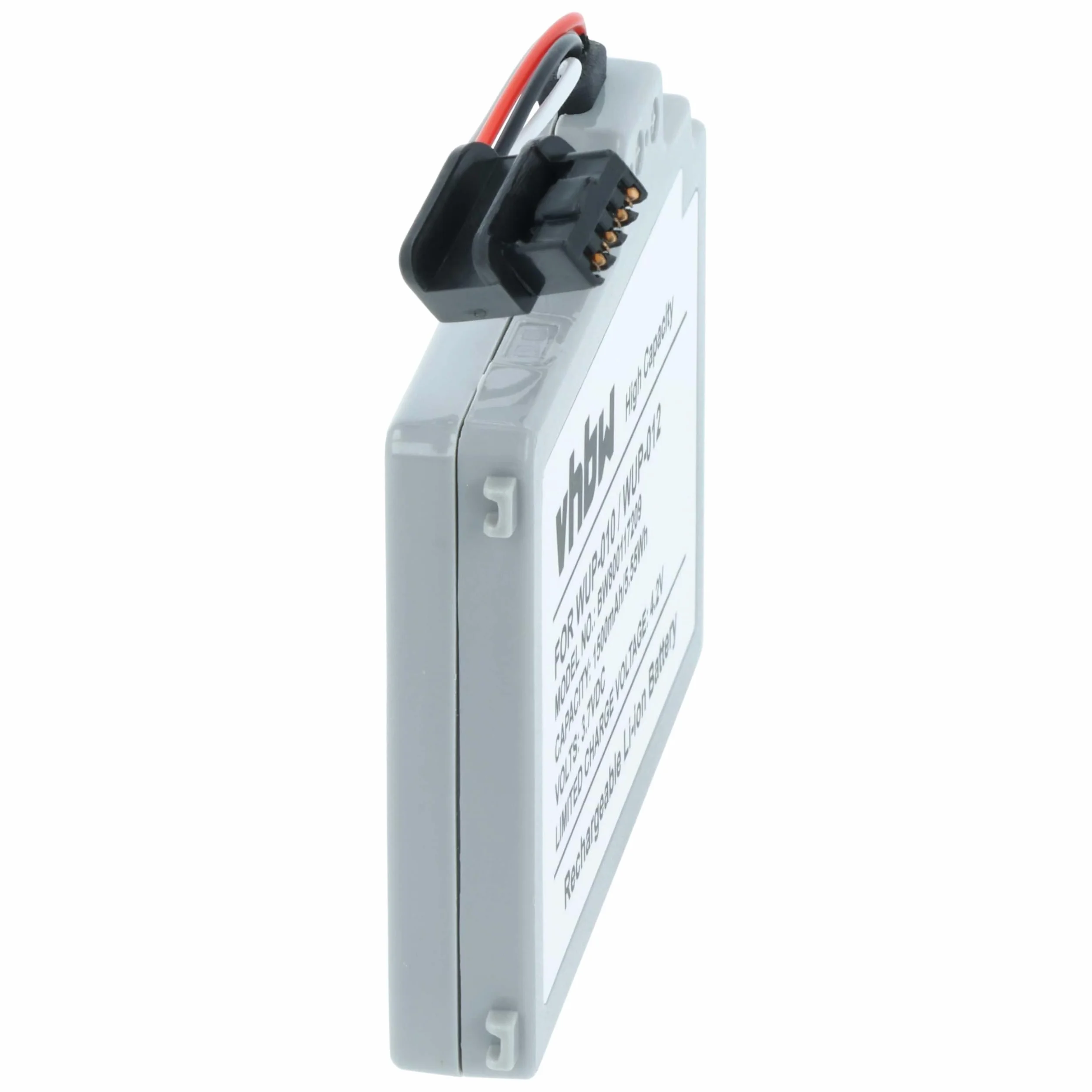 vhbw baterii kompatybilny z Nintendo Wii U Gamepad (WUP-010) konsola do gier (1500mAh, 3,7V, Li-Poly)