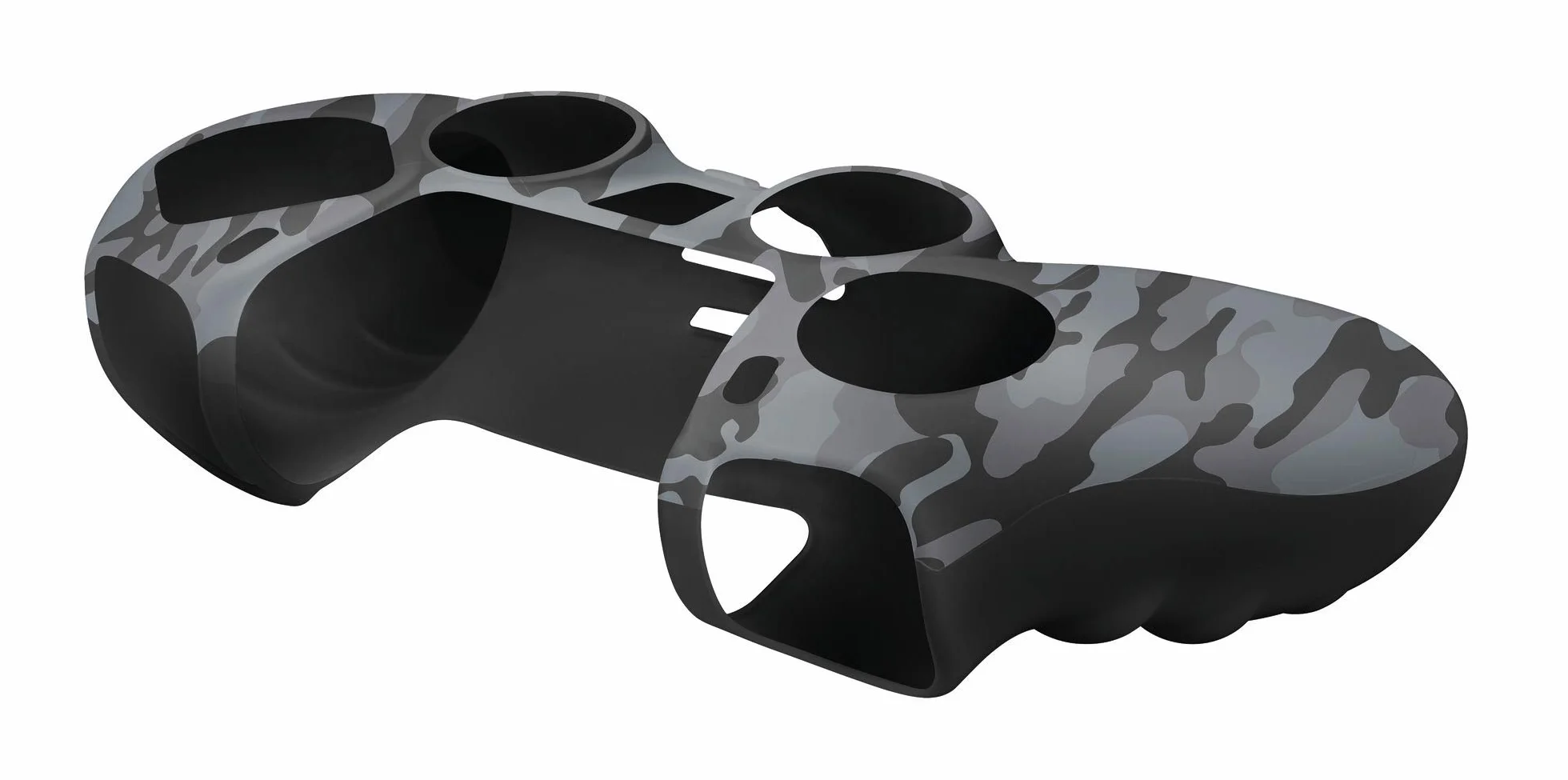Trust Gaming GXT 748 PS5 skórka kontrolera, antypoślizgowa silikonowa osłona do bezprzewodowego kontrolera DualSense PlayStation 5, akcesoria ochronne do gamepada - czarny kamuflaż