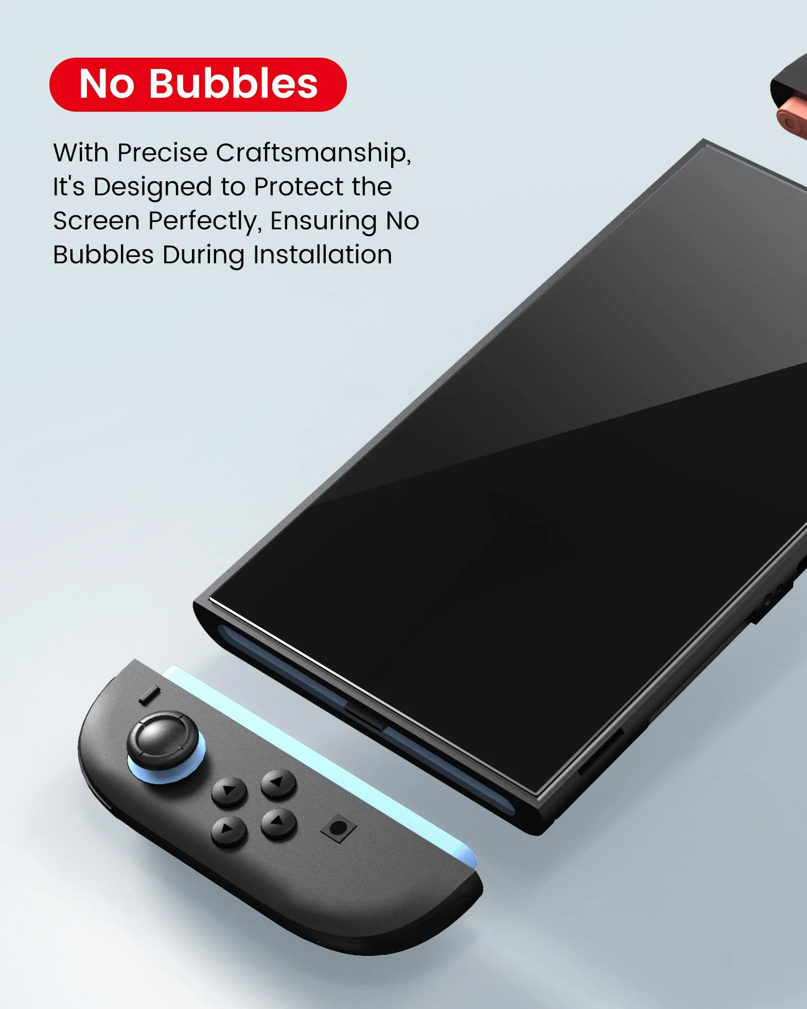 TRANSNOVO Zestaw 2 Szkieł Hartowanych 9H Kompatybilny z Nintendo Switch 2, Ochrona Ekranu HD, Odporna na Zarysowania, Bez Pęcherzyków, Wysoka Przezroczystość