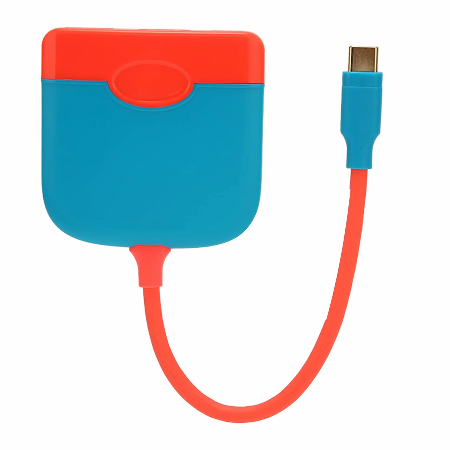 Przenośna Stacja Dokująca z Interfejsem Multimedialnym 4K HD do Przełącznika, Stacja Dokująca 3 w 1 USB3.0 PD z Szybkim ładowaniem, Lekka dla Graczy i Entuzjastów Filmów