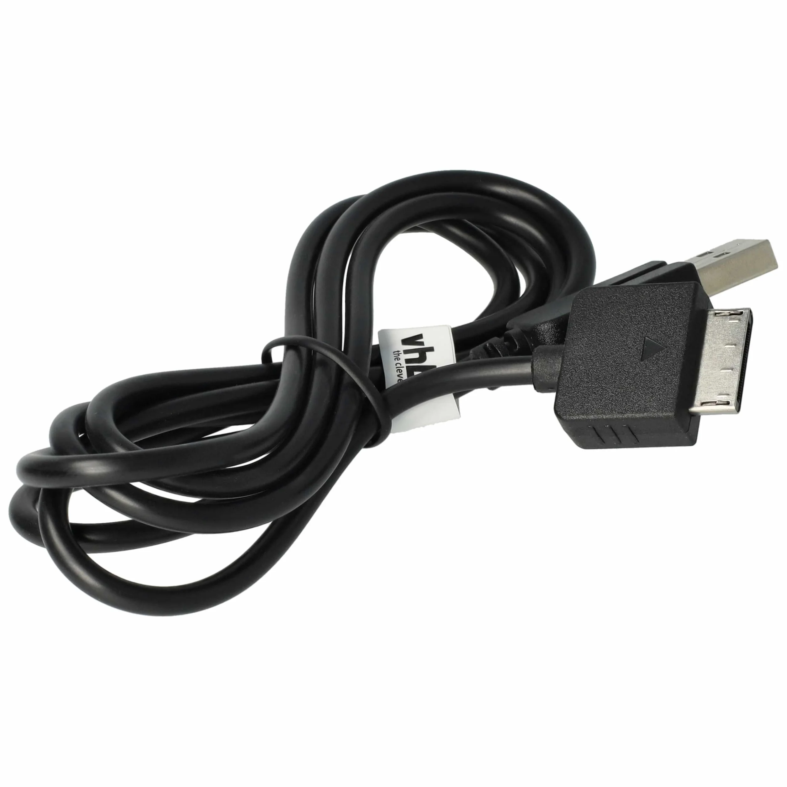 vhbw Kabel USB kompatybilny z Sony Playstation Portable Go PSP-N1003, PSP-N1004 - kabel do transmisji danych 2 w 1 / ładowanie o długości 1,2 m
