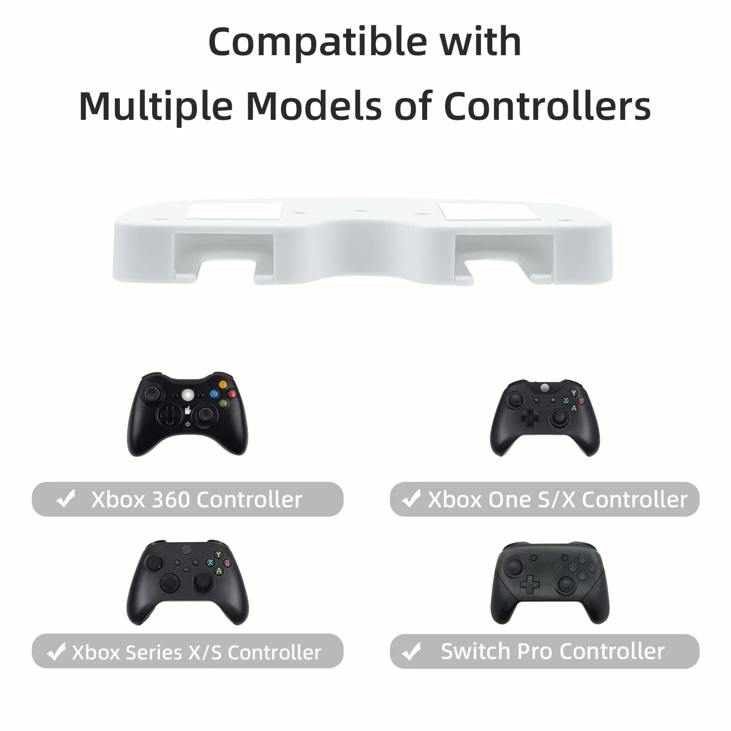 Mcbazel Uchwyt na kontroler pod biurkiem dla kontrolera Xbox 360/One/Series X/S