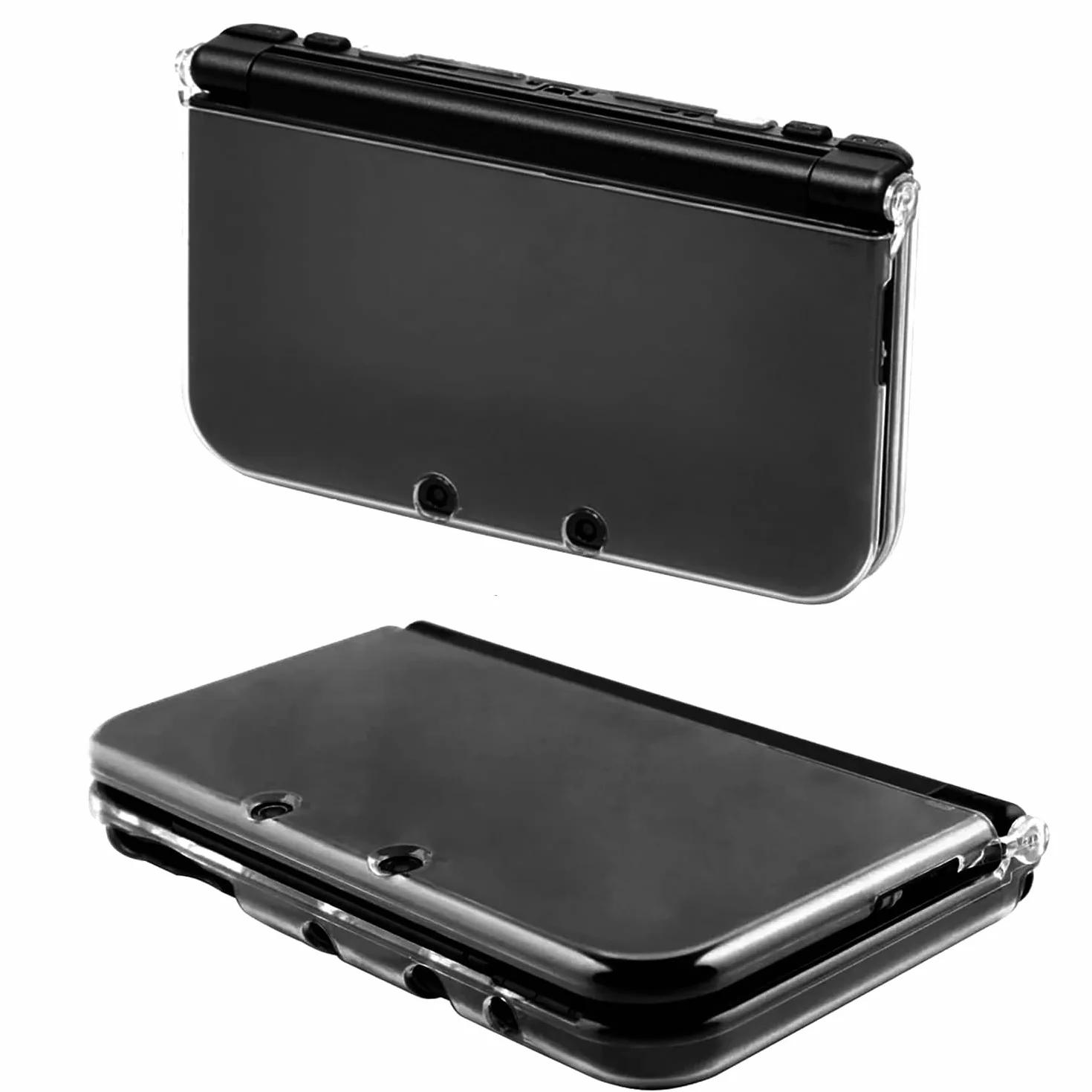 OSTENT Ochronne przezroczyste kryształowe twarde etui na konsolę Nintendo New 3DSLL/XL