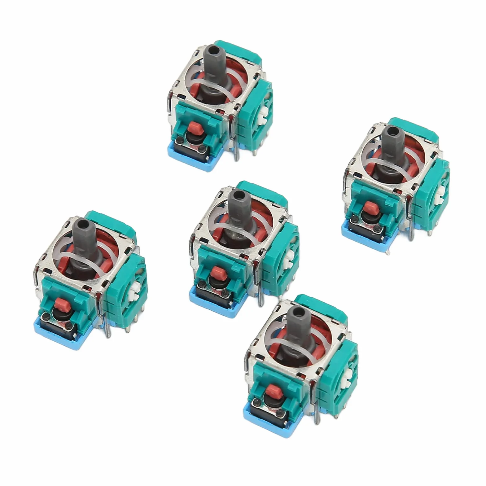 5 Szt. Joystick 3D na PS5, Profesjonalna Wymiana Kontrolera do Gier 3D Joystick Analog Stick Moduł na Kontroler do Gier PS5