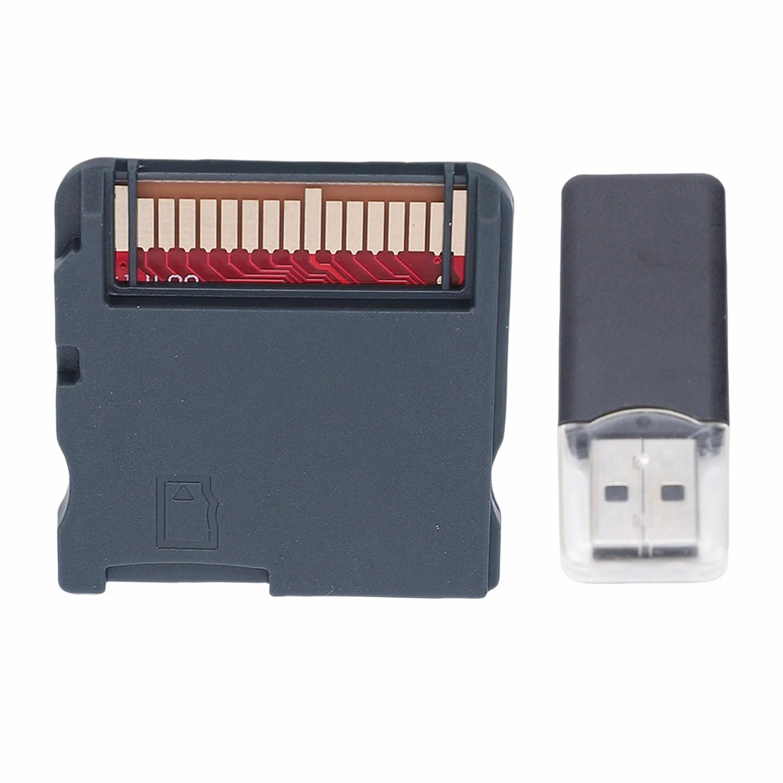 Annadue Karta Pamięci Gier Wideo NDS dla Systemu R4 Flashcart WOOD, Profesjonalne Konsole Adapter Kart do Gier dla NDS/MD/GB/GBC/ Famicom/PCE (WOODHK Czarny zestaw)