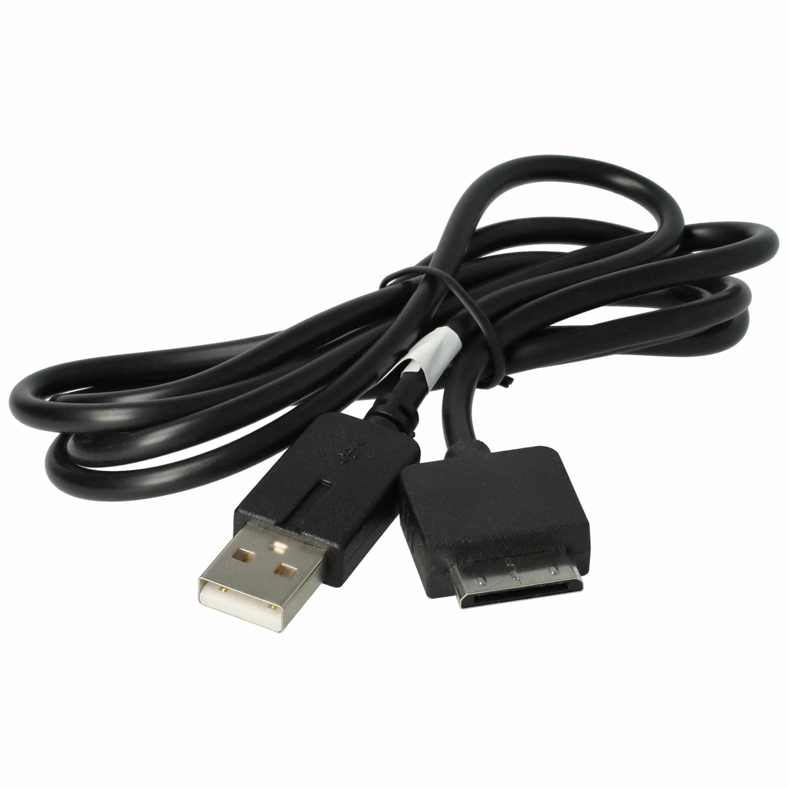 vhbw Kabel USB kompatybilny z Sony Playstation Portable Go PSP-N1003, PSP-N1004 - kabel do transmisji danych 2 w 1 / ładowanie o długości 1,2 m