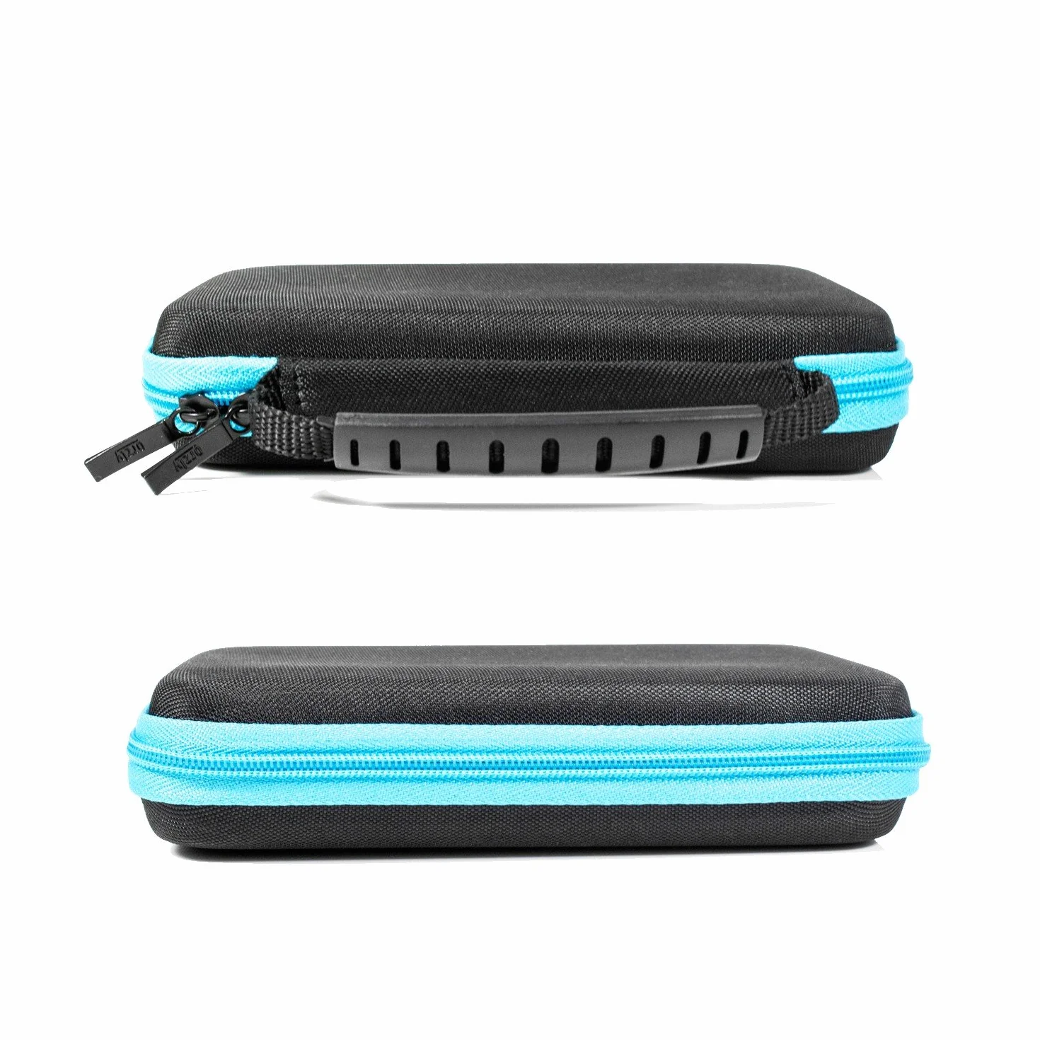 Orzly Etui 3DSXL, etui do nowego 3DS XL lub oryginalnego Nintendo 3DS XL - Ochronna twarda obudowa przenośna torba podróżna na konsole 3DS XL z przegródkami na gry i kieszenią na zamek błyskawiczny -