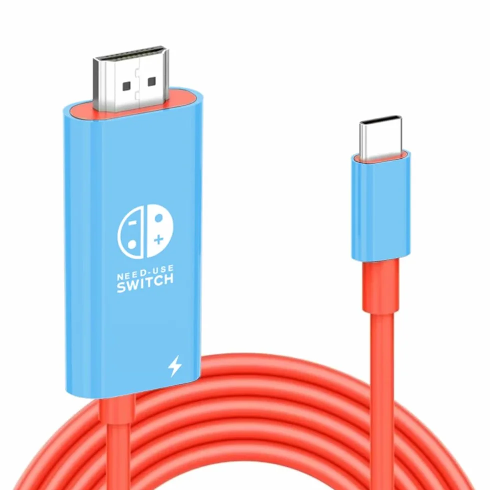 2026 USB C to HDMI Cable Adapter for Nintendo Switch 2, 4K 60Hz HDMI 2.0, 100W Charging Port, TV Adapter Switch 2 Dock for Steam Deck,Nintendo 2 Accessories Switch OLED Docking Station Portable Travel