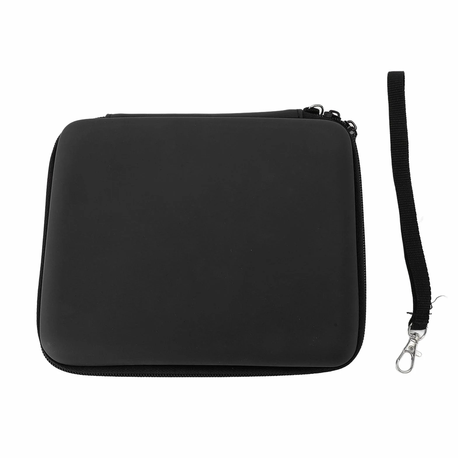 LiebeWH Walizka Transportowa 2DS Odporna na Wstrząsy Twarda Skorupa z 8 Uchwytami na Karty do Gier, Przenośna Torba konsolę do Gier Podróży, PU, ​​materiał EVA (BLACK)