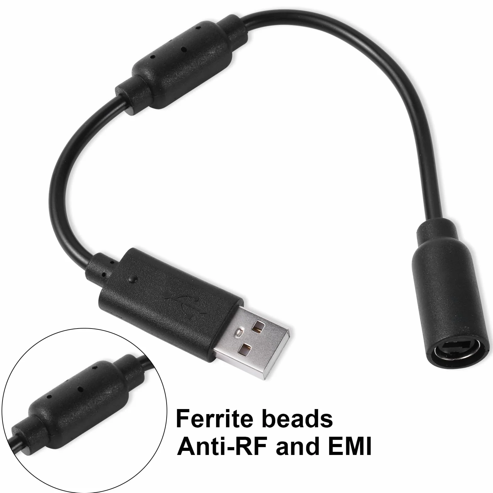 3szt Kabel USB Breakaway, Zamiennik Kabla USB Breakaway do Logitech G920 G923 G27 G29 Driving Force i Thrustmaster Ferrari 458 Spider Sznur do Kierownicy Wyścigowej