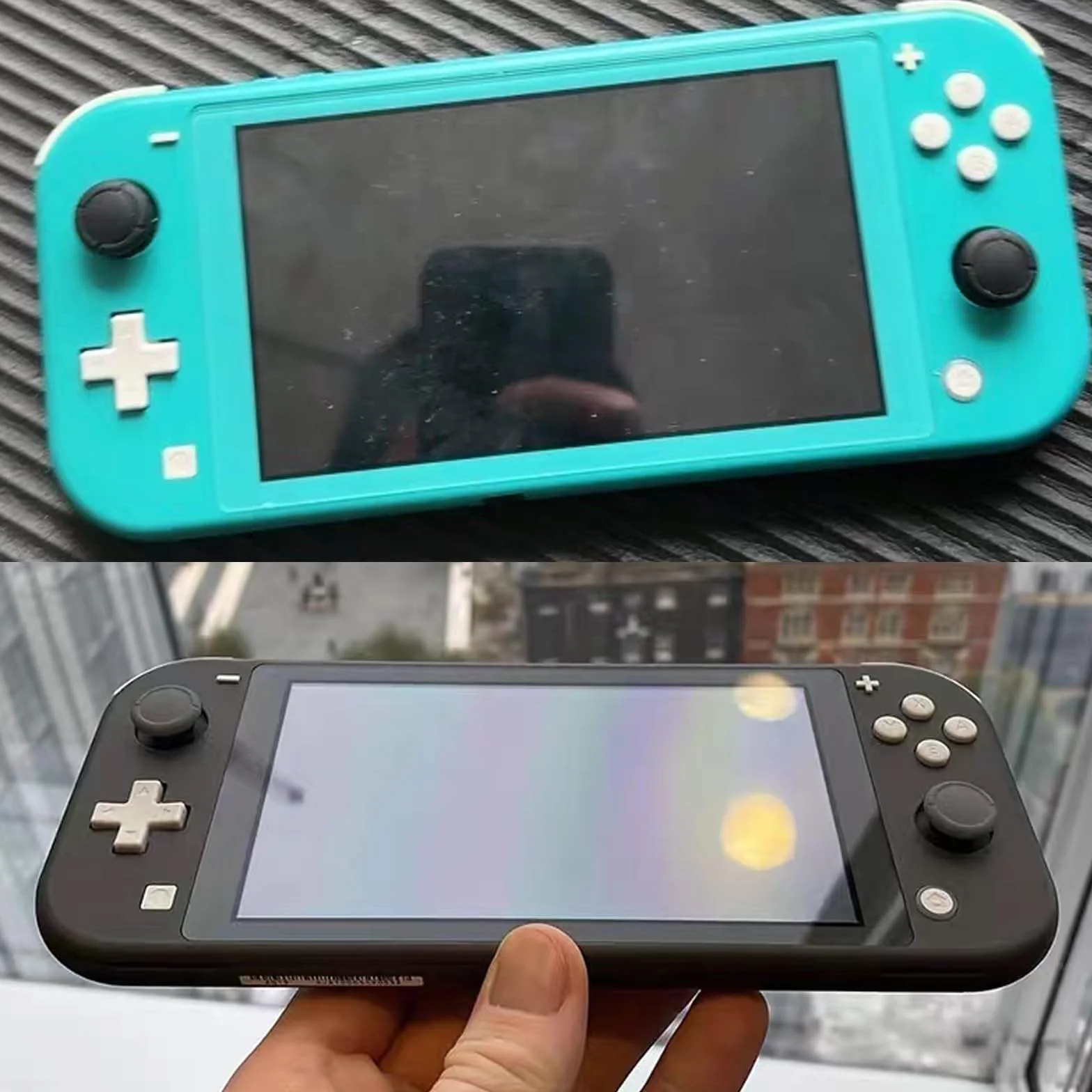 6 nakładek joystick do Nintendo Switch/Lite/OLED, uchwyty na kciuk do Nintendo, silikonowe uchwyty Thumb Grip, Thumbstick Grip Switch Lite, akcesoria Nintendo Switch, nakładki na kciuki, czarne