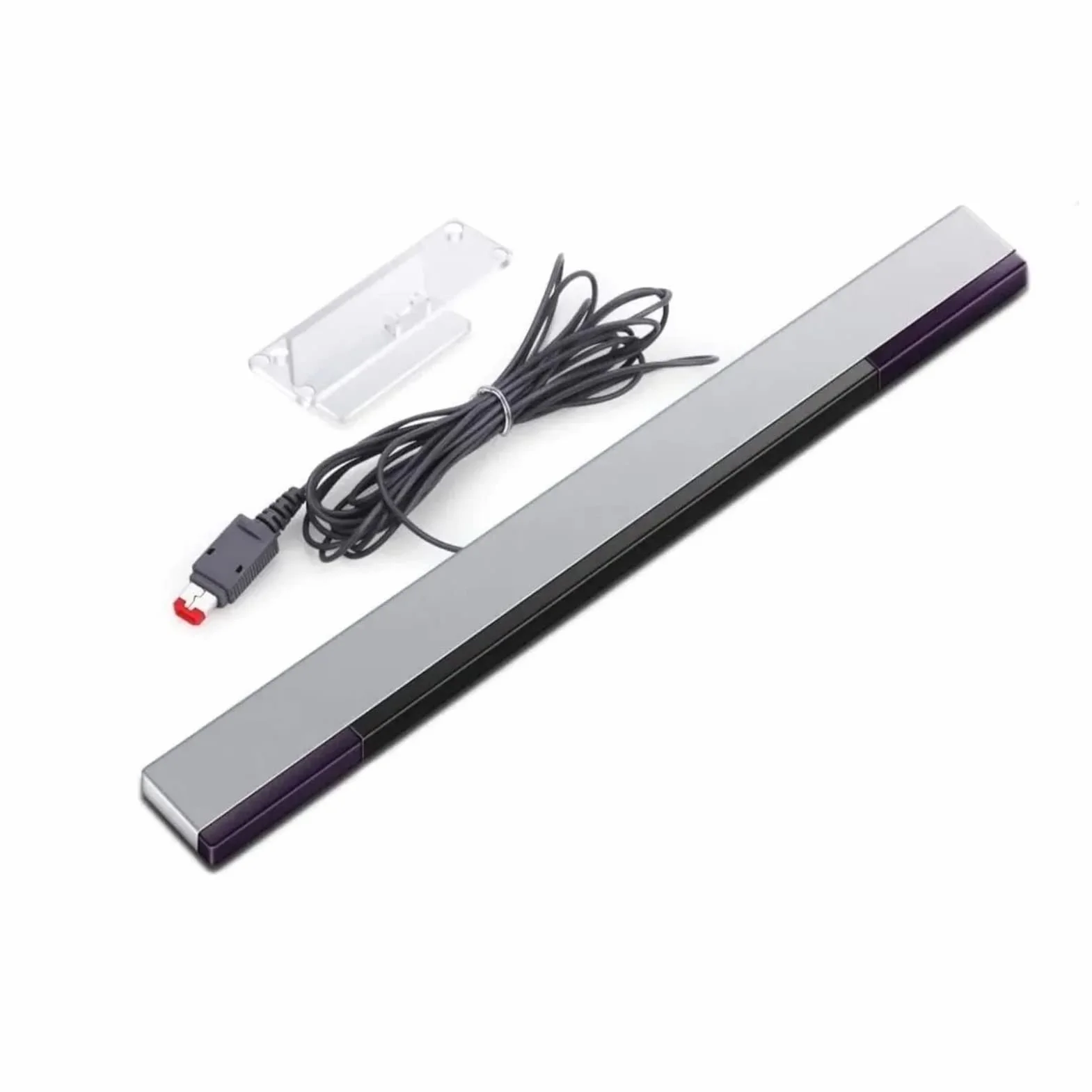 Przewodowy Odbiornik dla Wii, Wymienny Przewodowy Odbiornik z Czujnikiem Podczerwieni dla Konsoli Wii Wii U Motion Plus