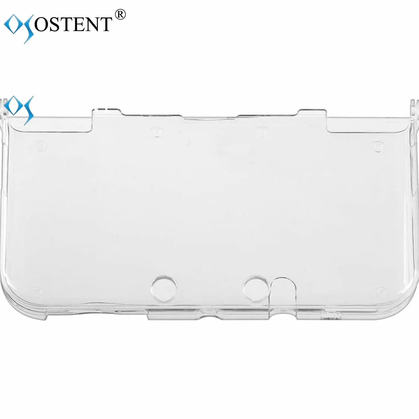 OSTENT Ochronne przezroczyste kryształowe twarde etui na konsolę Nintendo New 3DSLL/XL